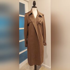 Magaschoni Tan Trench Coat
